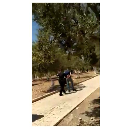 الاحتلال يعتقل 3 مقدسيين وحارساً للمسجد الاقصى